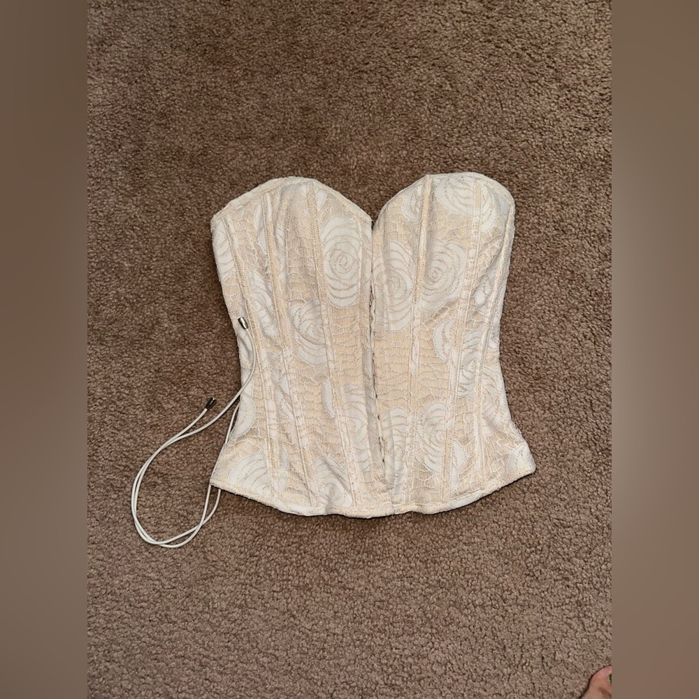 White corset